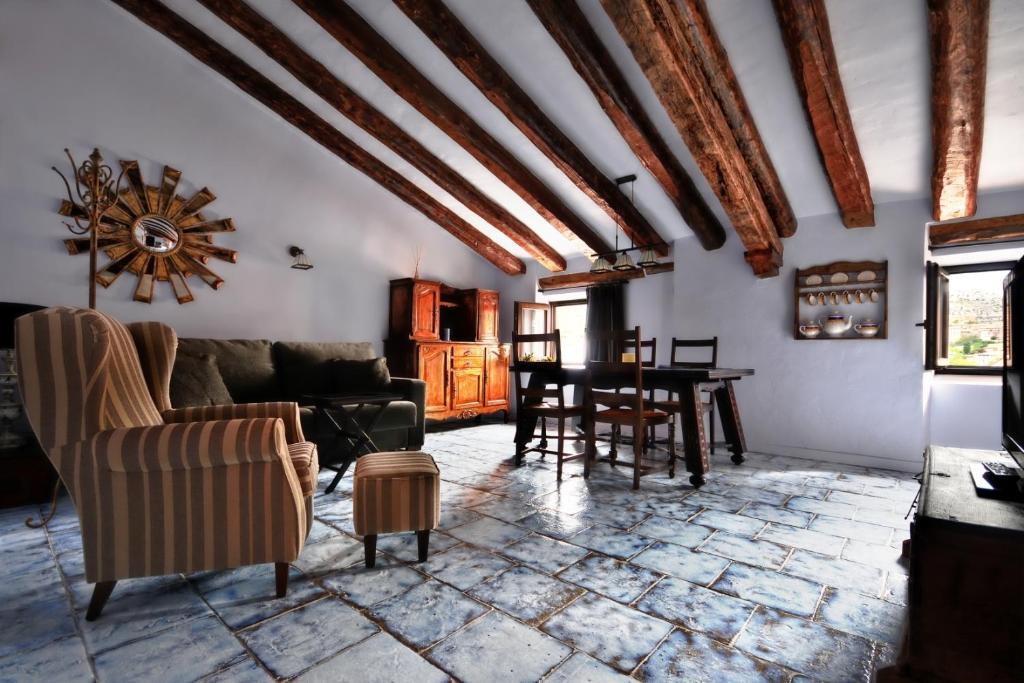 La Casa Grande De Albarracin Apartman Szoba fotó